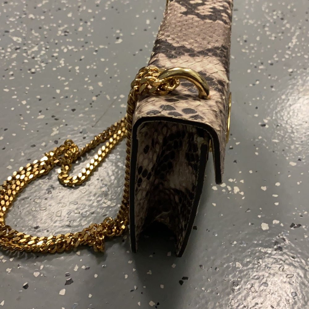 Crossbody Python Handbag Made In Italy - Picture 5 of 5